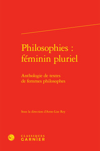 Philosophies : féminin pluriel