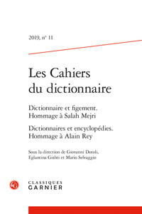 Les Cahiers du dictionnaire