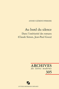 Au bord du silence