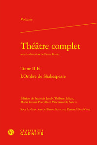 Théâtre complet