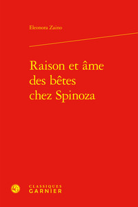 Raison et âme des bêtes chez Spinoza