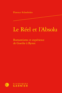 Le Réel et l'Absolu