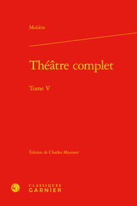 Théâtre complet