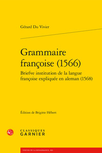 GRAMMAIRE FRANCOISE (1566)