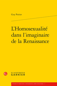 L'Homosexualité dans l'imaginaire de la Renaissance