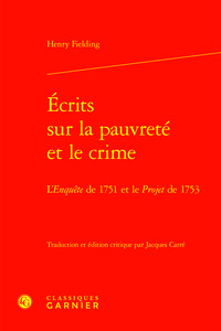 Écrits sur la pauvreté et le crime