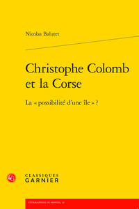 Christophe Colomb et la Corse