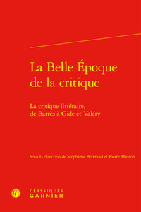 La Belle Époque de la critique