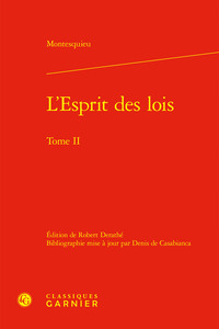 L'Esprit des lois