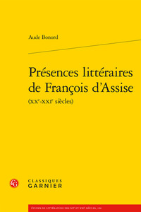 PRESENCES LITTERAIRES DE FRANCOIS D'ASSISE