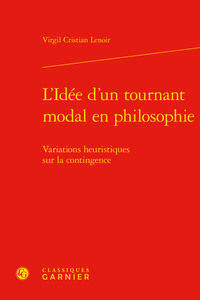 L'Idée d'un tournant modal en philosophie