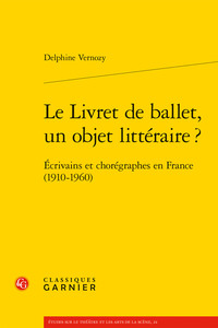 Le Livret de ballet, un objet littéraire ?