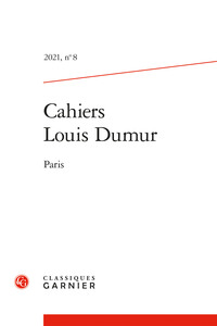 Cahiers Louis Dumur