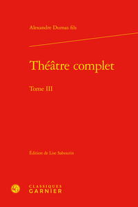 Théâtre complet