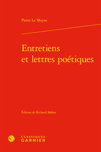 Entretiens et lettres poétiques