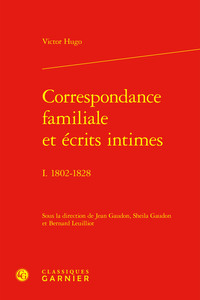 Correspondance familiale et écrits intimes