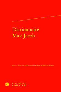 Dictionnaire Max Jacob