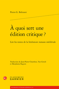 À quoi sert une édition critique ?