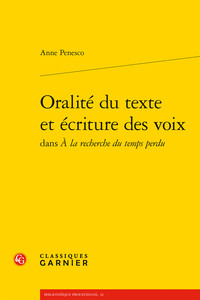 Oralité du texte et écriture des voix