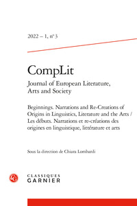 CompLit. Journal of European Literature, Arts and Society