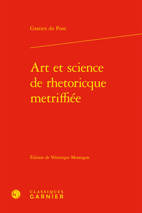 ART ET SCIENCE DE RHETORICQUE METRIFFIEE