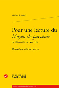 Pour une lecture du Moyen de parvenir