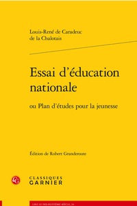 Essai d'éducation nationale