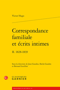 Correspondance familiale et écrits intimes