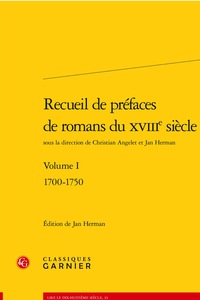 Recueil de préfaces de romans du XVIIIe siècle