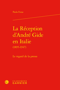 La Réception d'André Gide en Italie