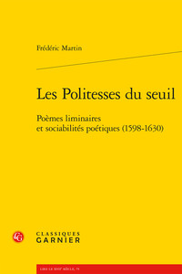 Les Politesses du seuil