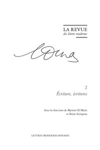 La Revue des lettres modernes