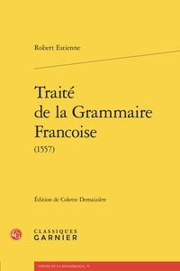 Traité de la Grammaire Francoise