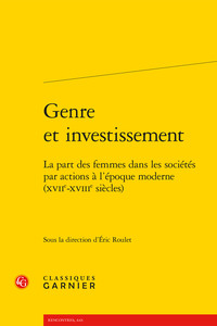 Genre et investissement