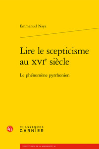 Lire le scepticisme au XVIe siècle