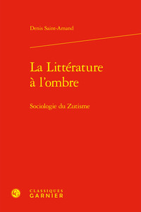 La Littérature à l'ombre