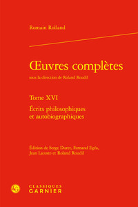 oeuvres complètes