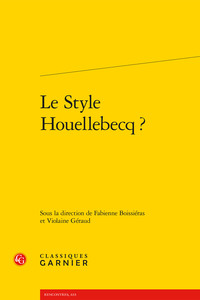 Le Style Houellebecq ?