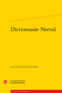 Dictionnaire Nerval