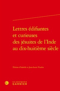 LETTRES EDIFIANTES ET CURIEUSES DES JESUITES DE L'INDE AU DIX-HUITIEME SIECLE