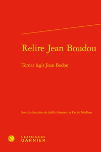 Relire Jean Boudou