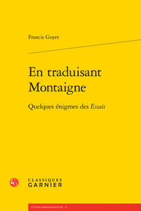 En traduisant Montaigne