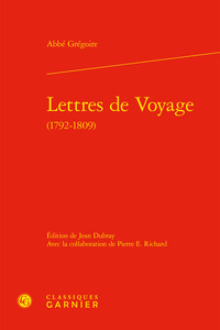 Lettres de Voyage