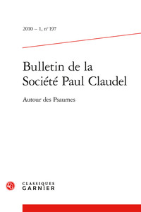 Bulletin de la Société Paul Claudel