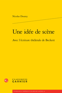 Une idée de scène - avec l'écriture théatrale de beckett