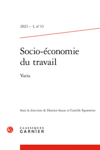 Socio-économie du travail