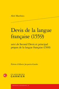 Devis de la langue française (1559)