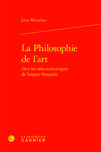 La Philosophie de l'art