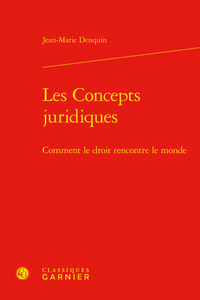 Les Concepts juridiques