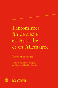 Pantomimes fin de siècle en Autriche et en Allemagne